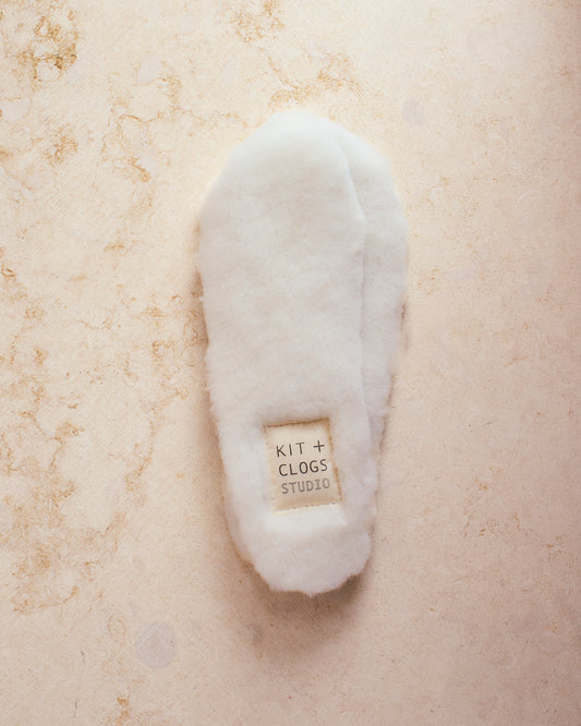 Sheepskin Clog Insole