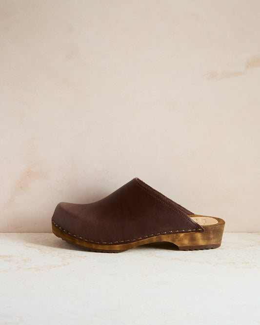 Cacao Low Klassisk Clog