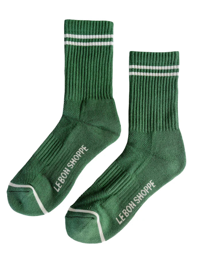 Le Bon Shoppe Boyfriend Socks Moss Green