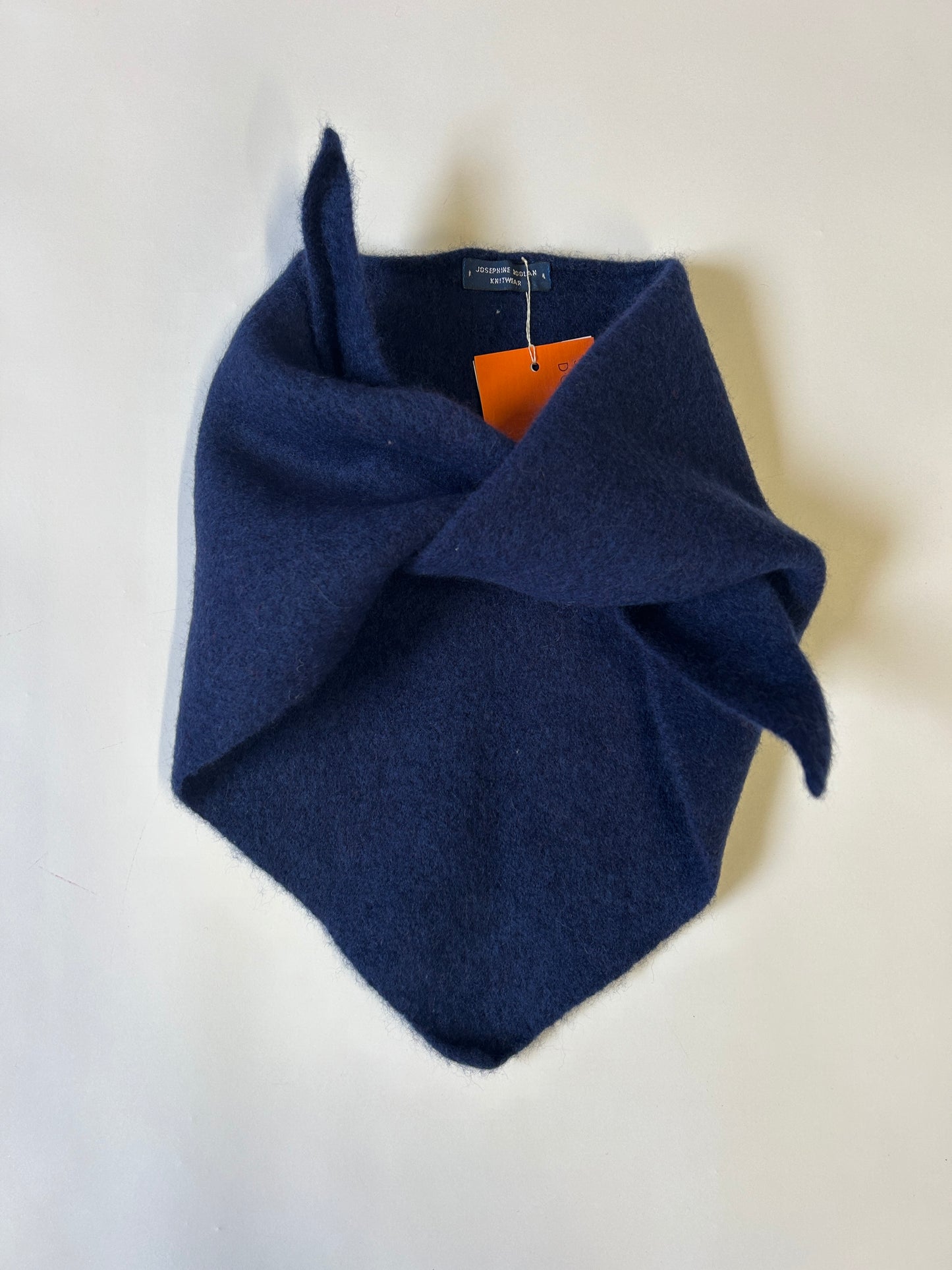 Merino Neckerchief in British Blue