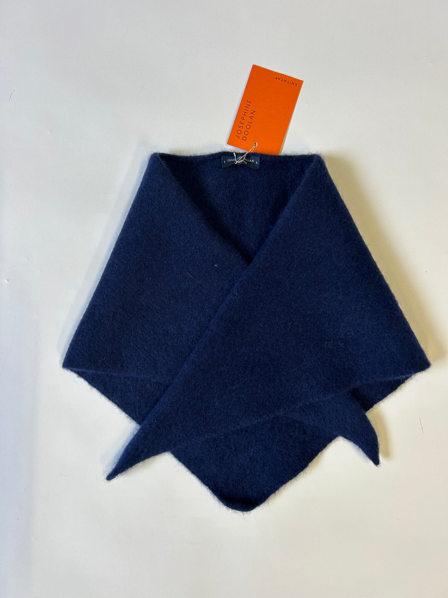 Merino Neckerchief in British Blue