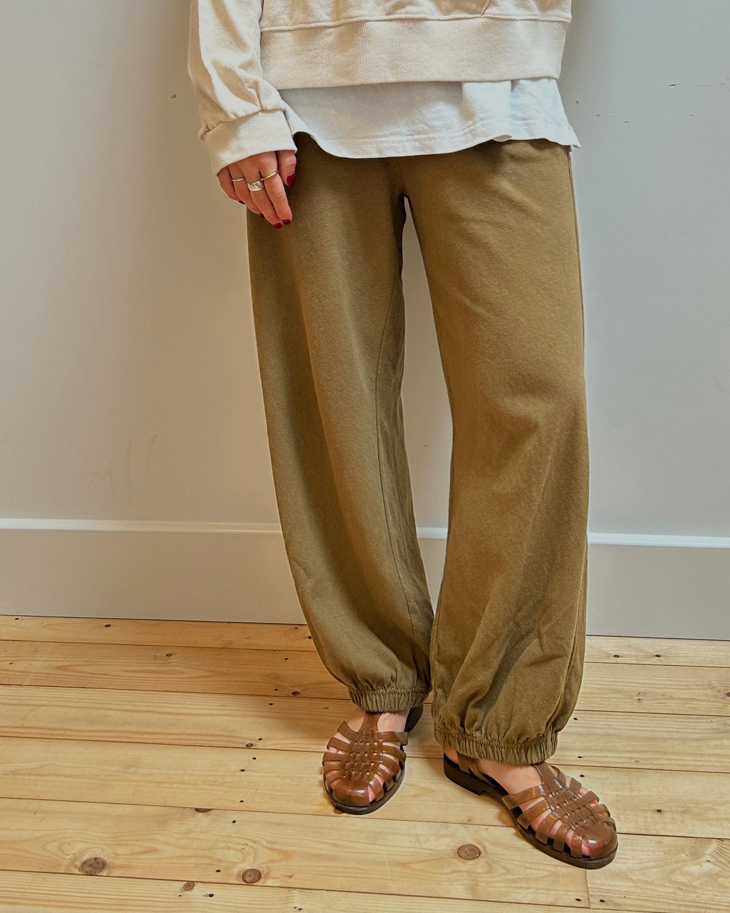 Balloon Pants in Tobacco