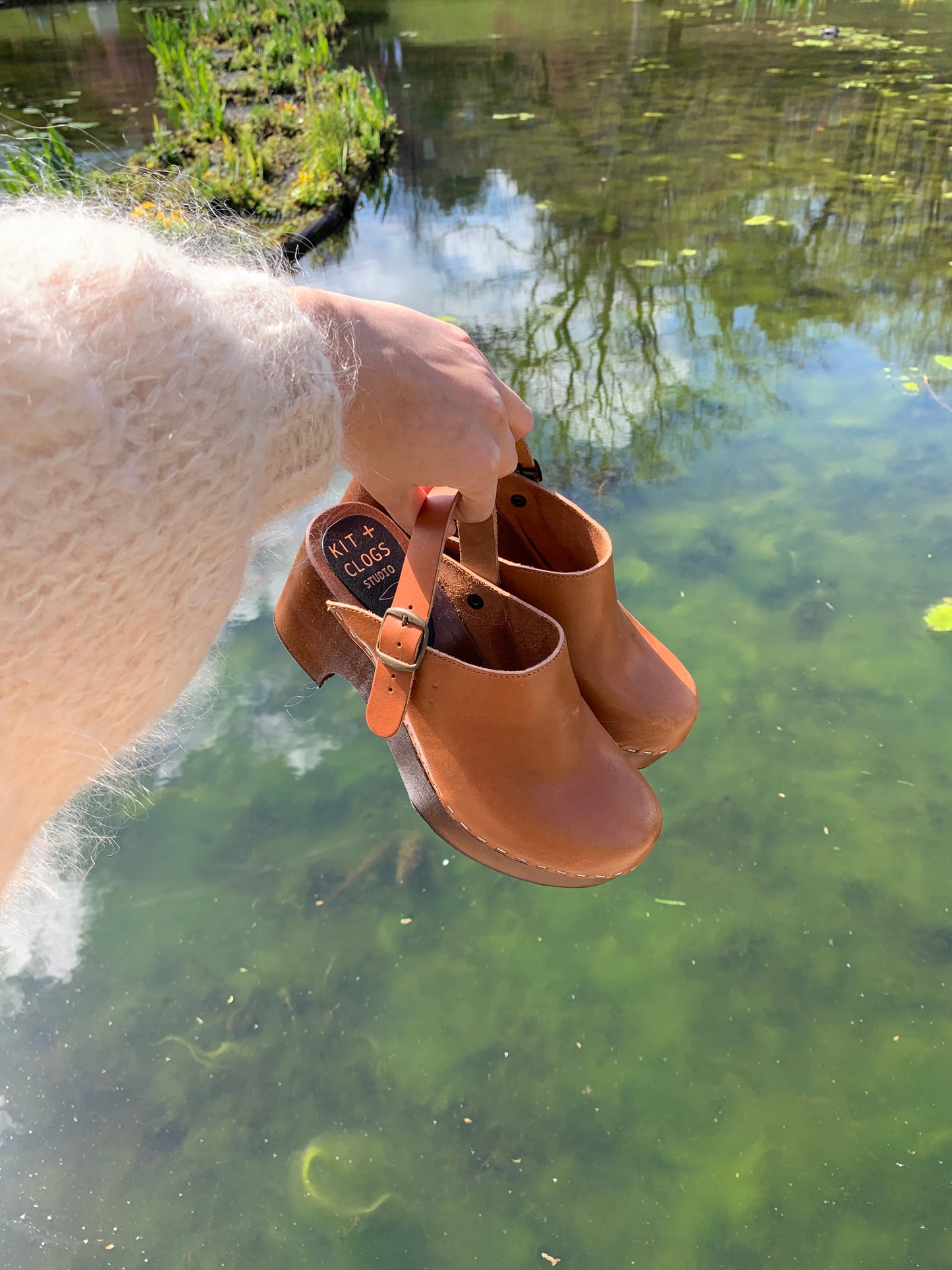Cumin Platform Klassisk Clog with Strap