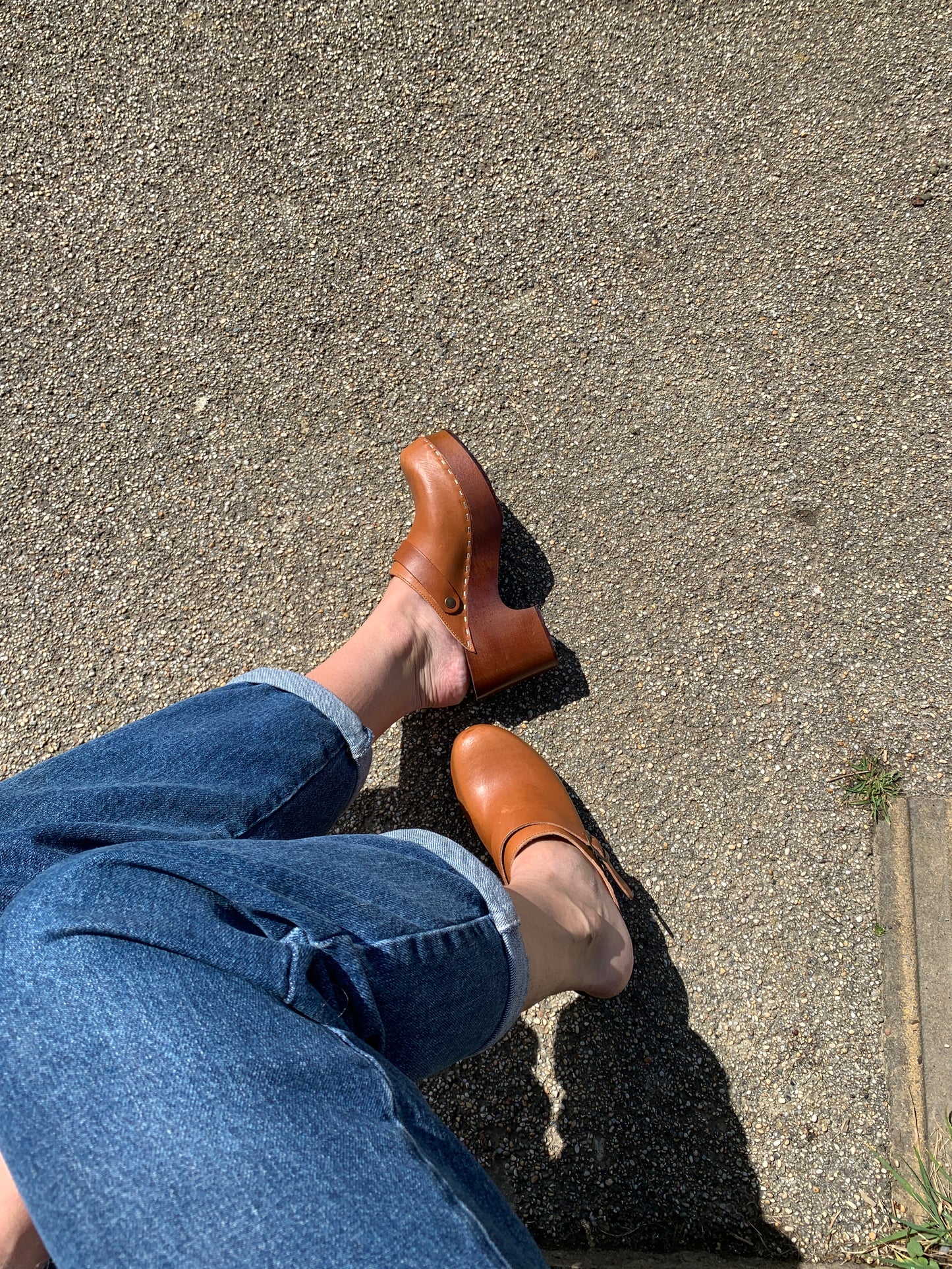 Cumin Platform Klassisk Clog with Strap