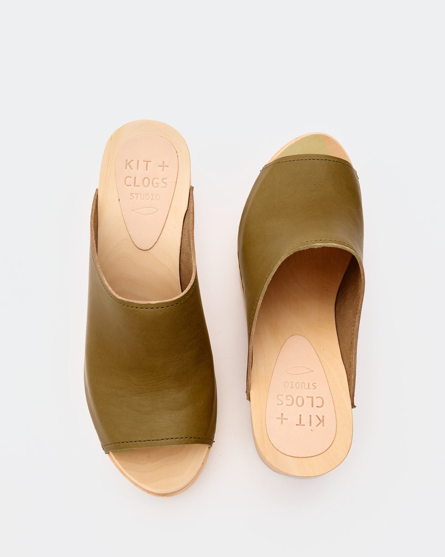 Moss Platform Sol Clog