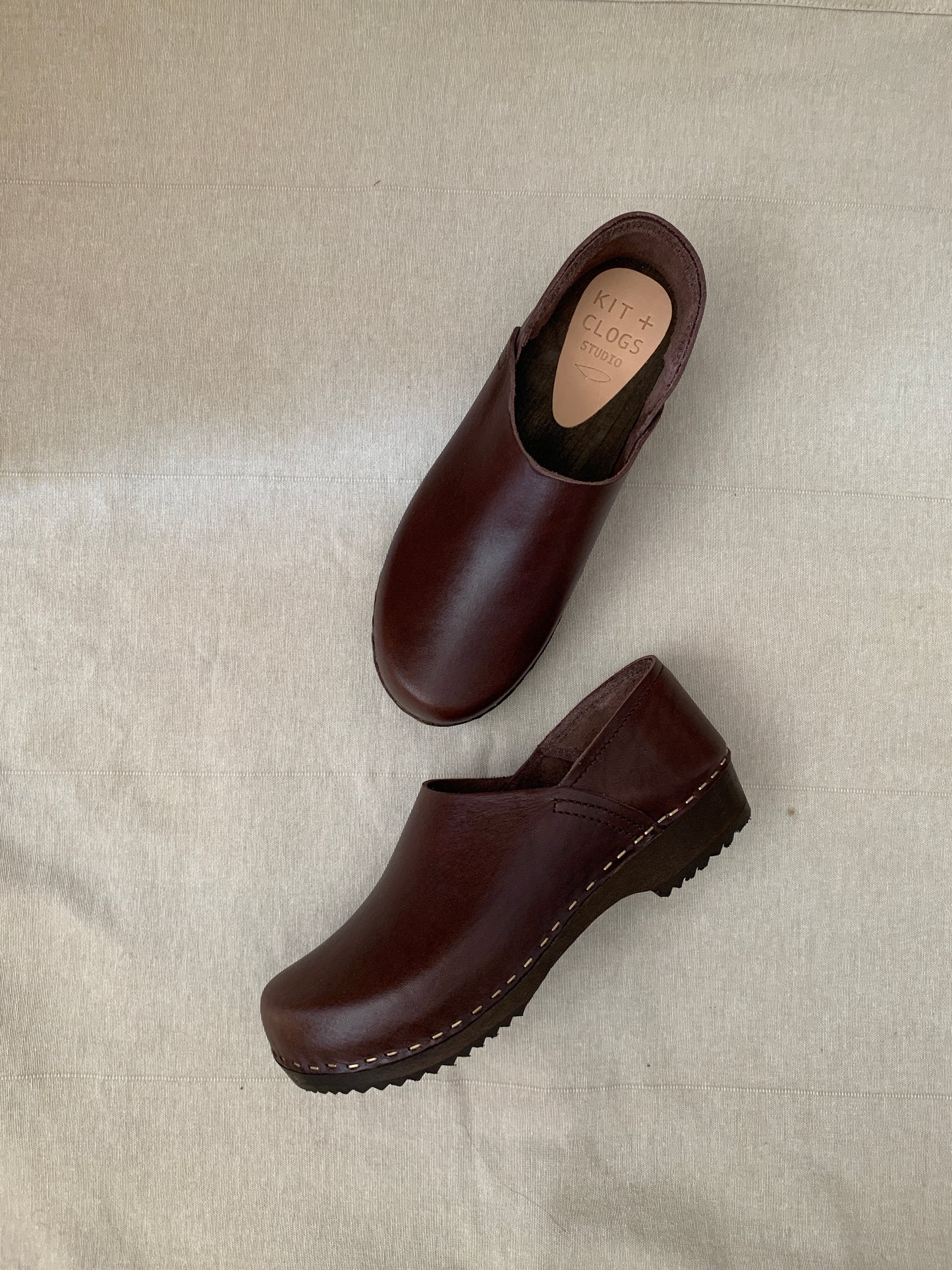 Cacao Tinted Base Low Jord Clog