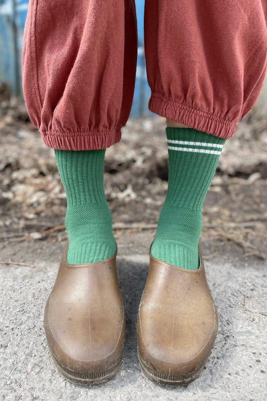 Le Bon Shoppe Boyfriend Socks Moss Green