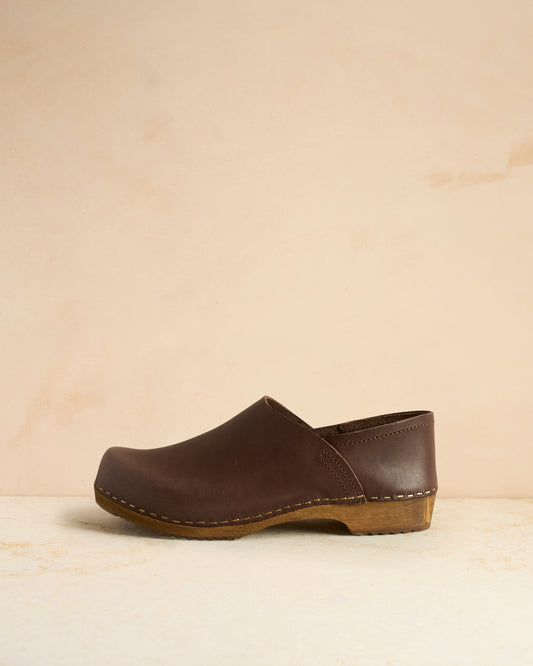 Cacao Low Jord Clog