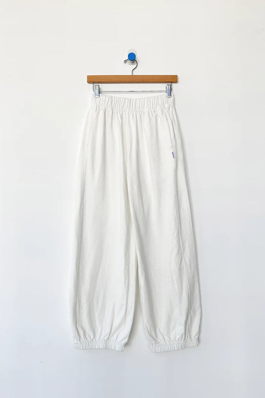 Balloon Pants in White