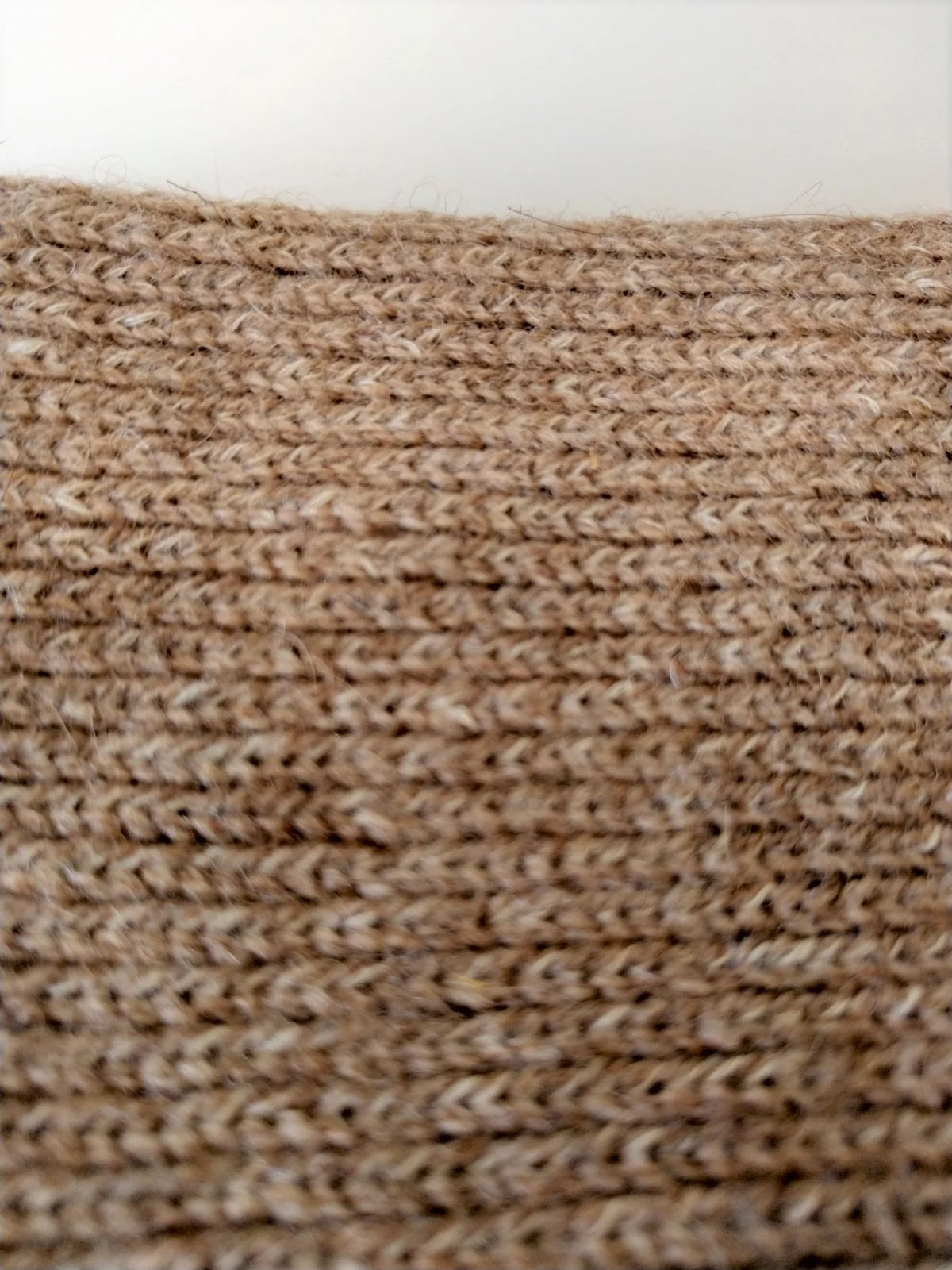 Lana Bambini Wool, Camel and Hemp Hazelnut Brown Camelia Crew Socks