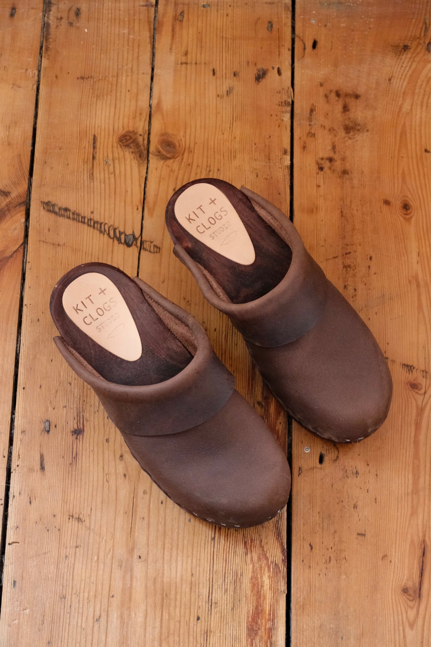 Mahogany Low Norr Clog