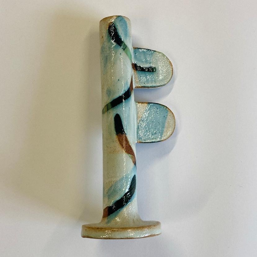 Handmade Ceramic Candlestick by Common Clay