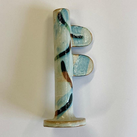 Handmade Ceramic Candlestick by Common Clay