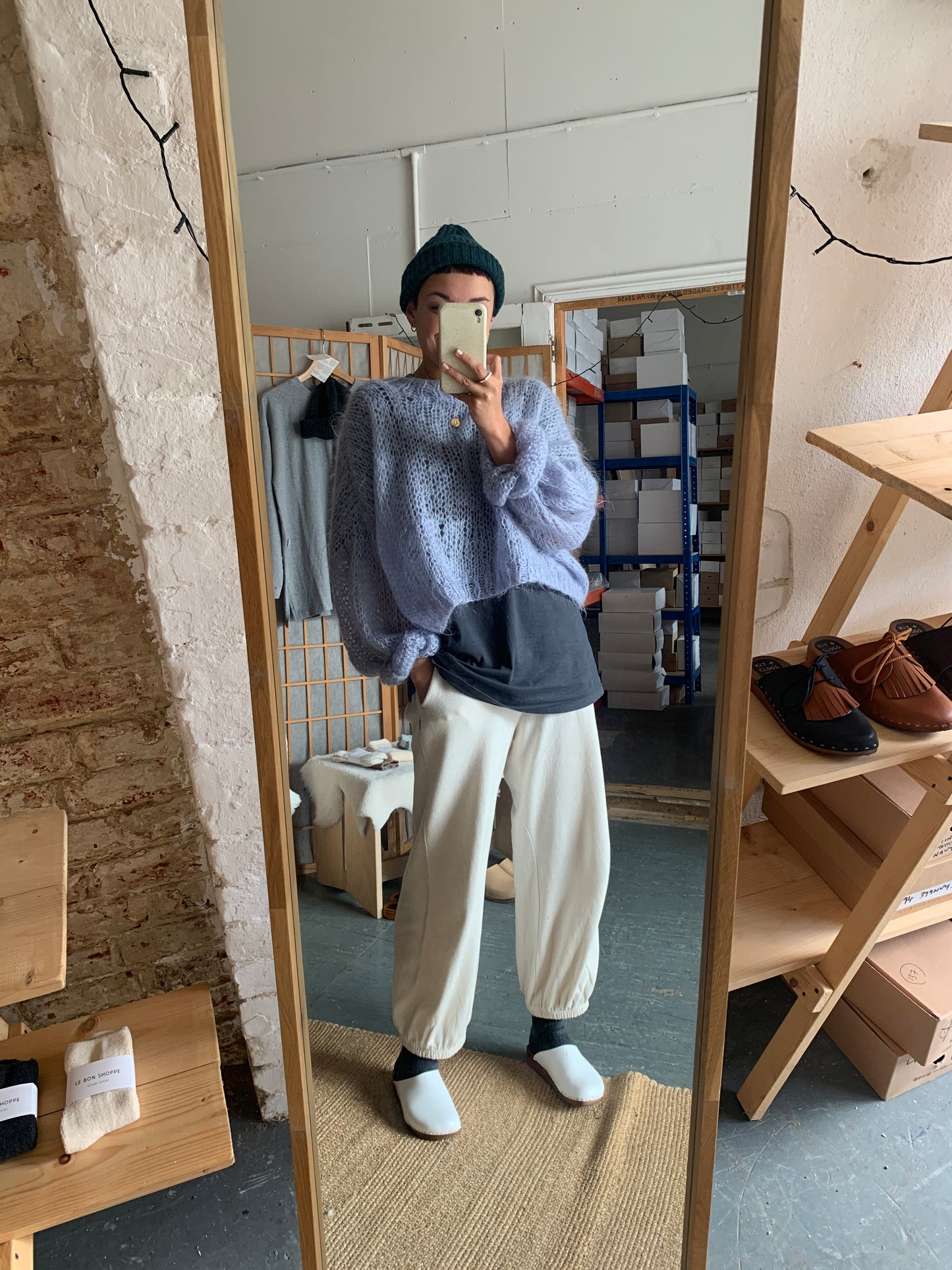Balloon Pants in Natural