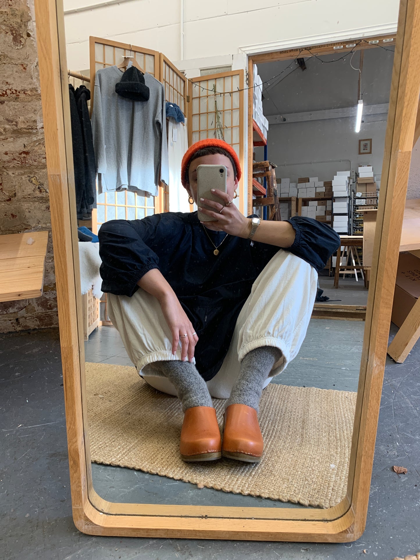 Balloon Pants in Natural