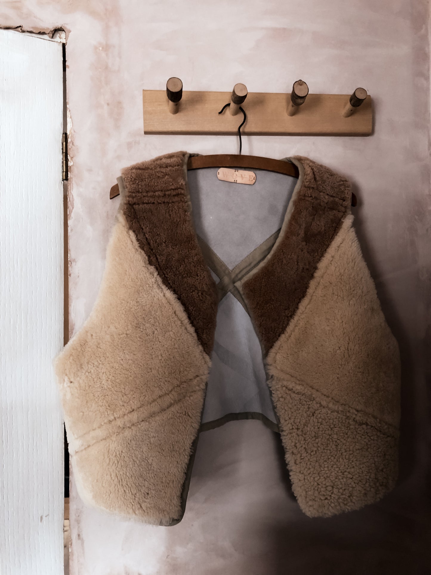 Handmade One-Of-A-Kind Sheepskin Waistcoats
