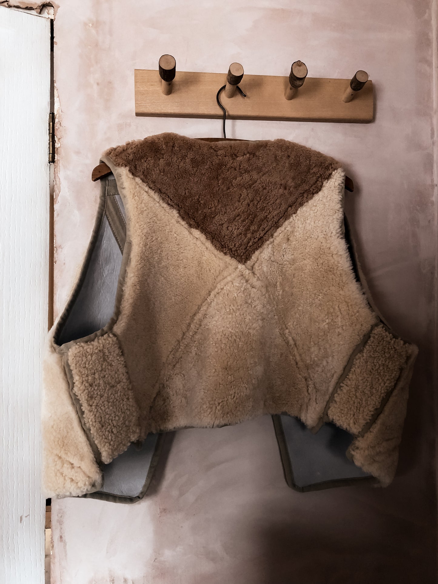 Handmade One-Of-A-Kind Sheepskin Waistcoats