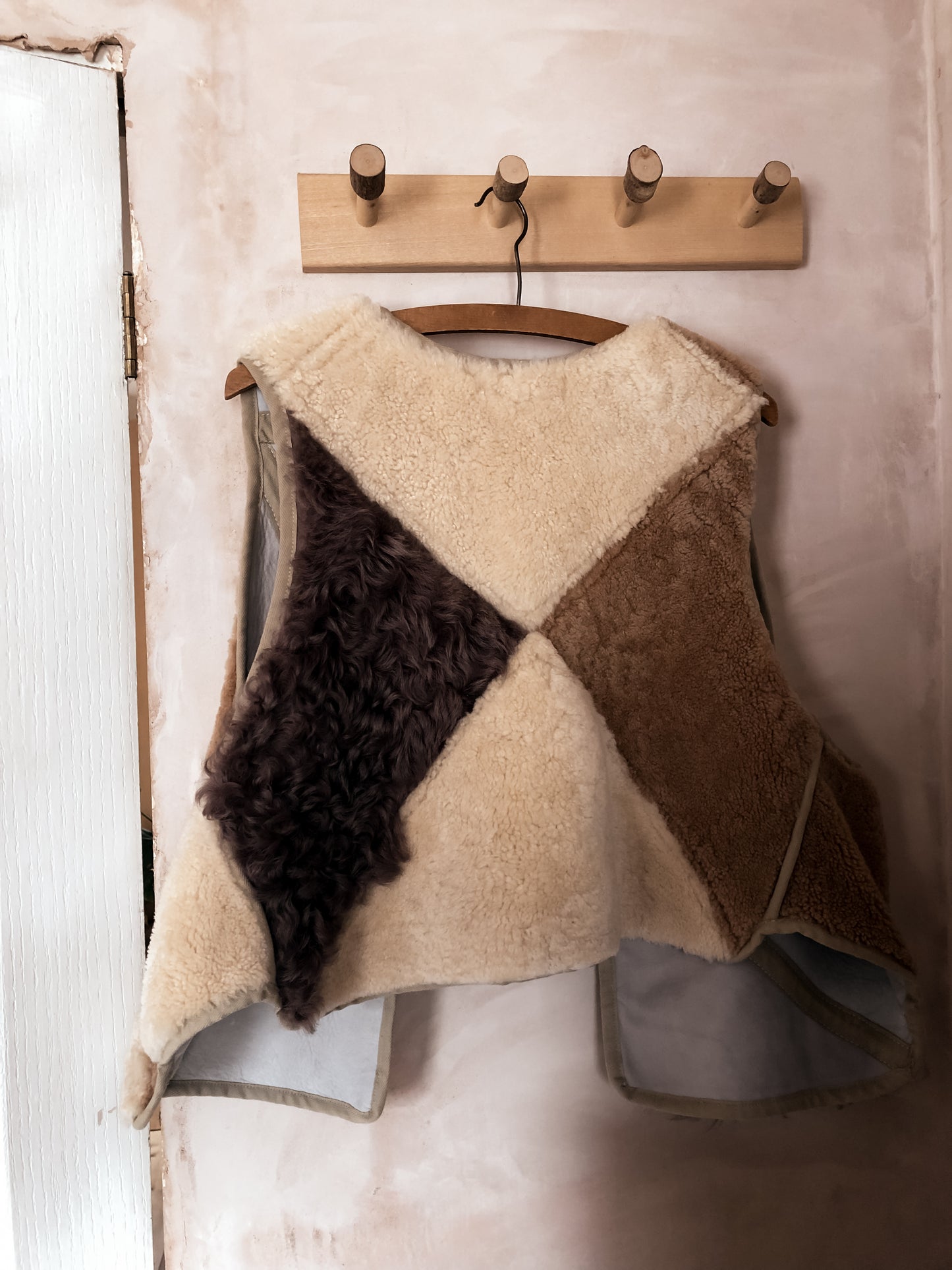 Handmade One-Of-A-Kind Sheepskin Waistcoats
