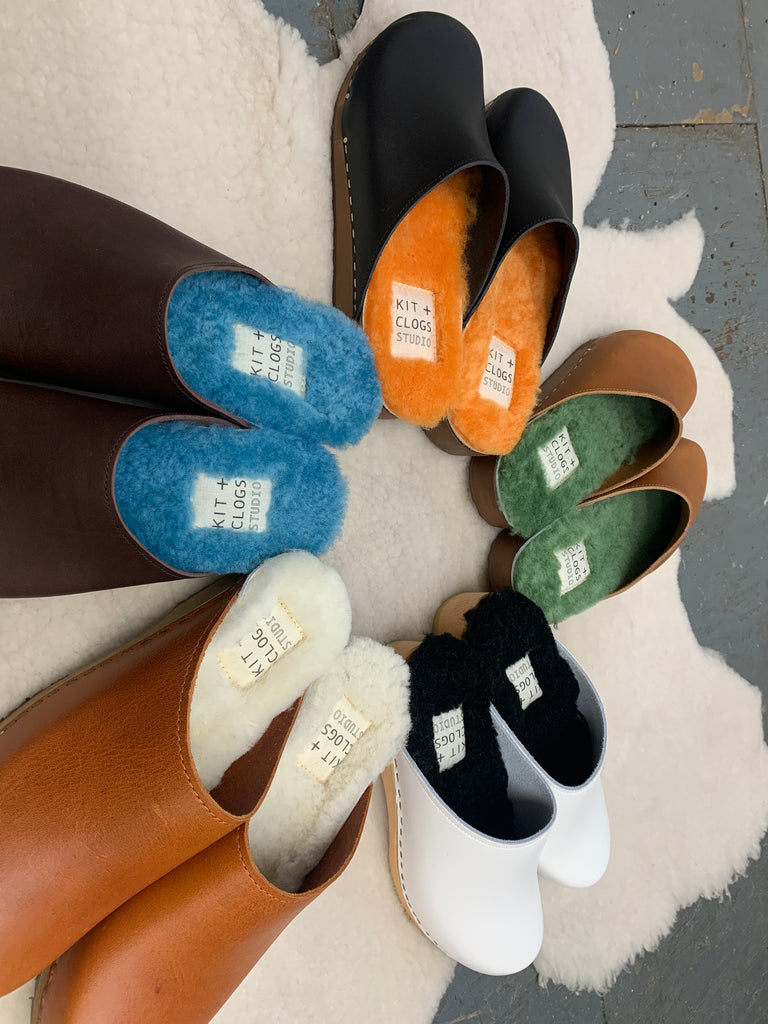 Sheepskin clog 2025