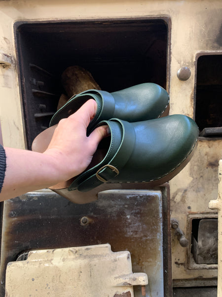 Emerald Platform Klassisk Clog with Strap