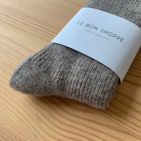 winter sparkle socks by le bon shoppe