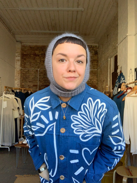 Amy Isles Freeman handpainted Unisex Worker jackets
