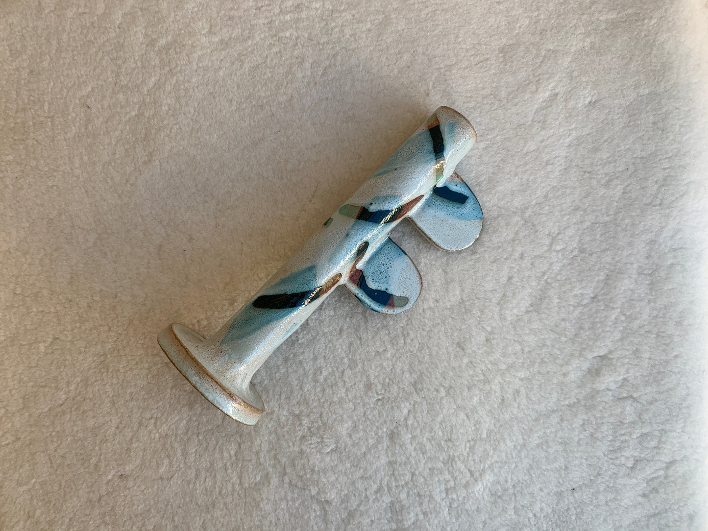Handmade Ceramic Candlestick by Common Clay