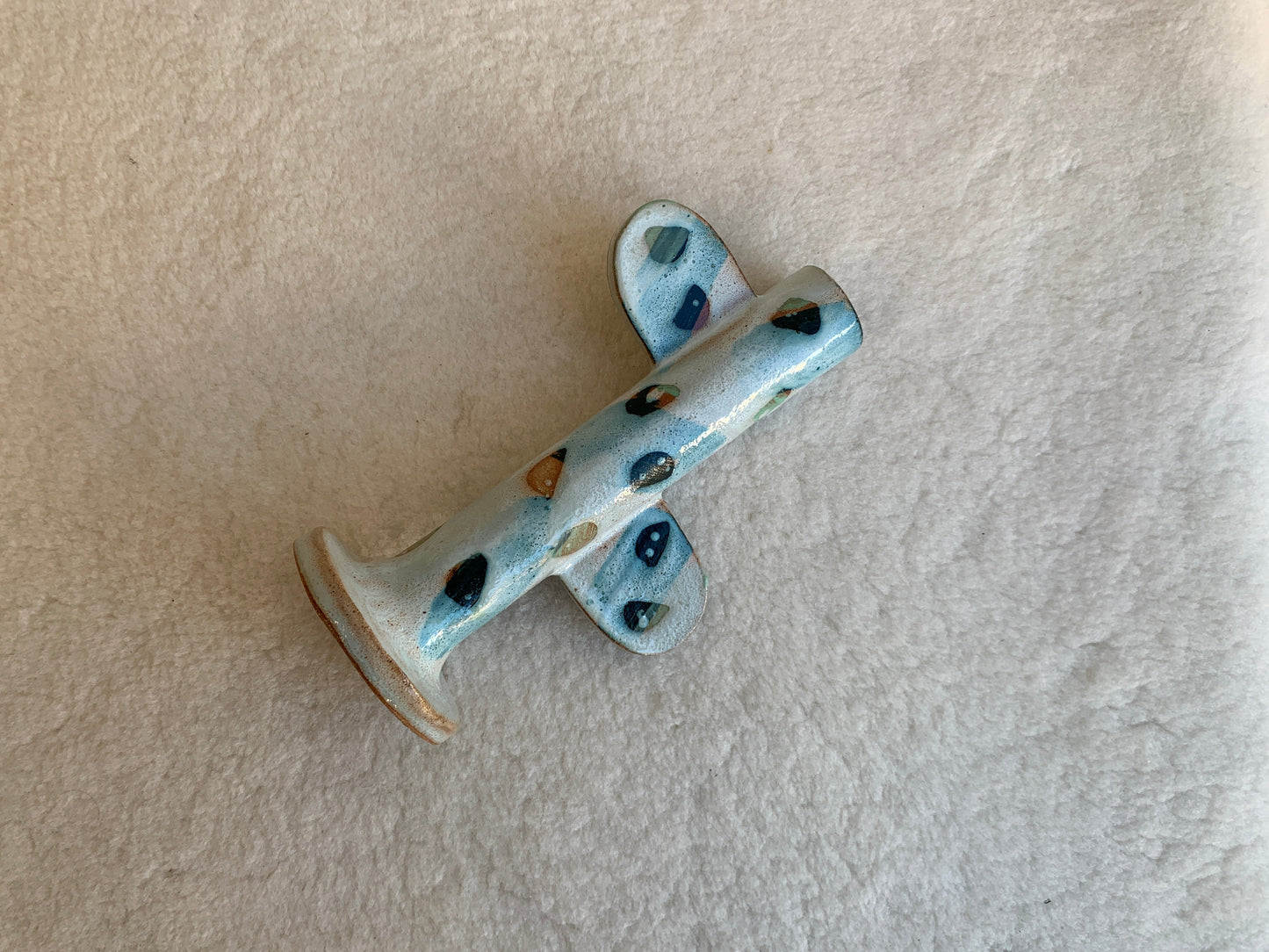 Handmade Ceramic Candlestick by Common Clay