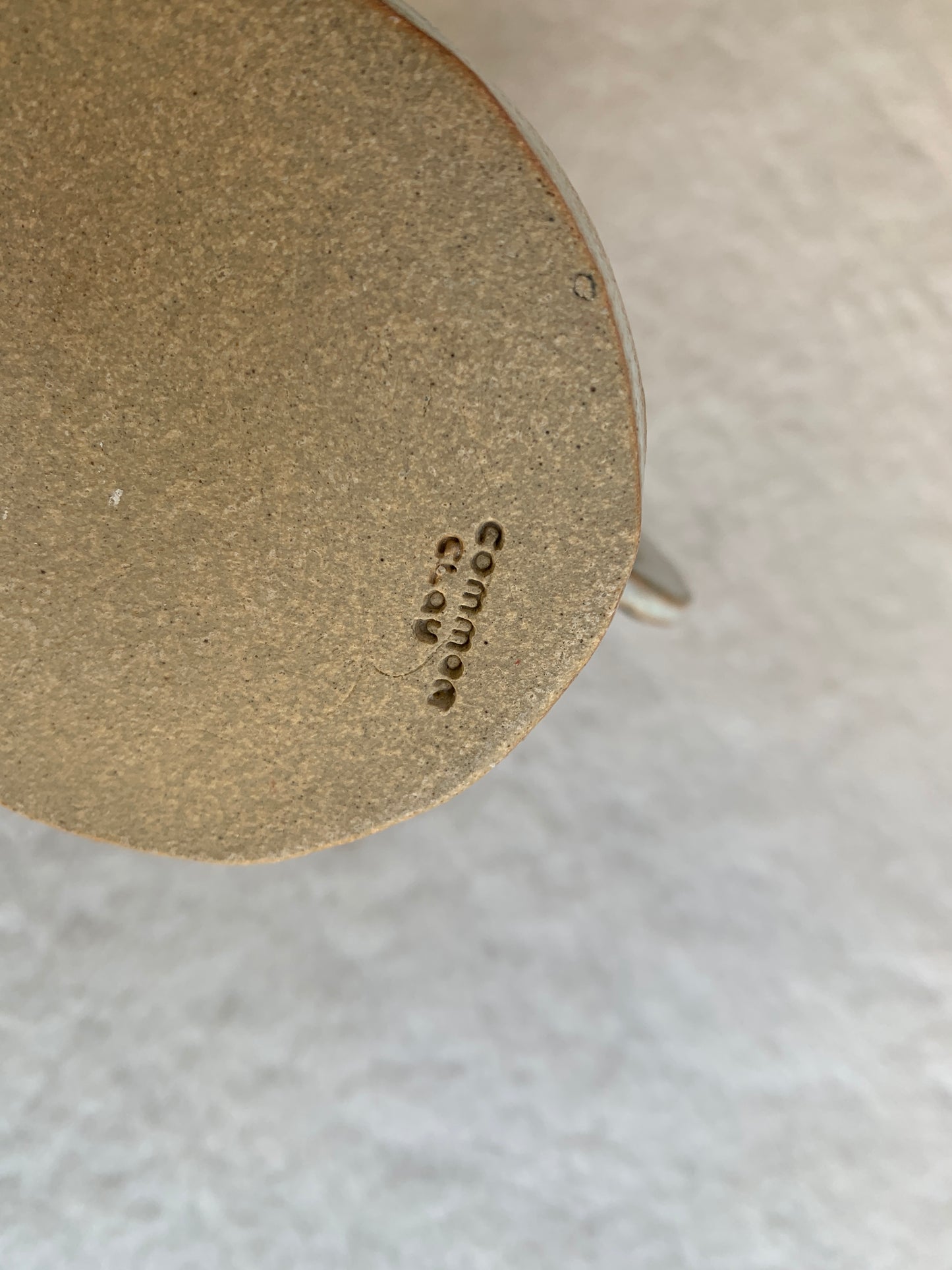 Handmade Ceramic Candlestick by Common Clay