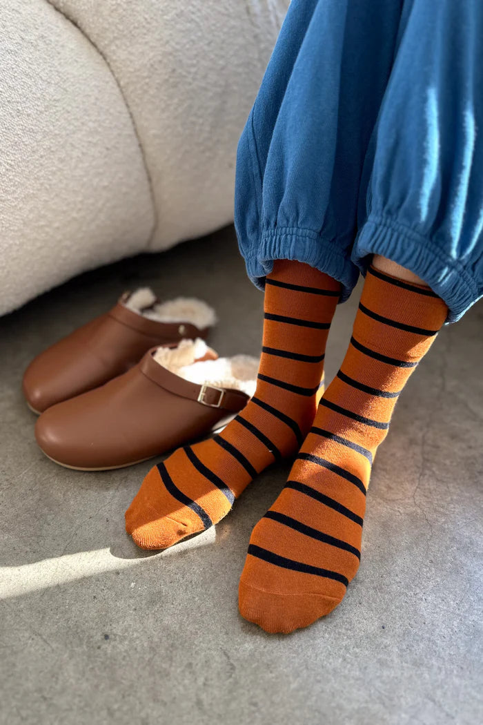 Le Bon Shoppe Wally Socks in Camel