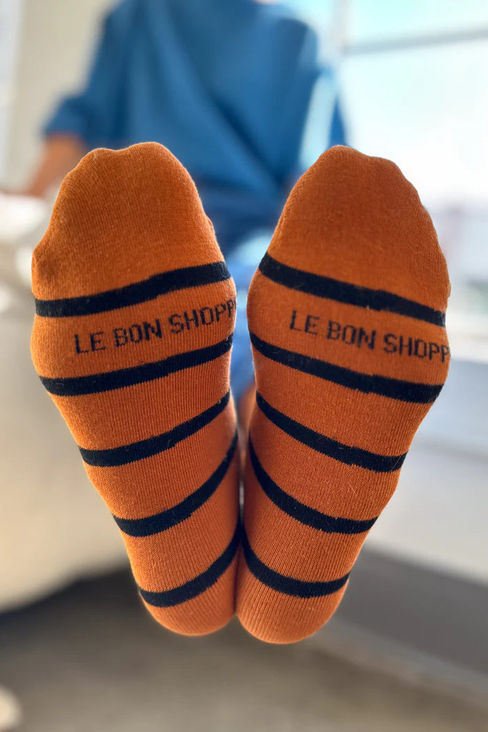 Le Bon Shoppe Wally Socks in Camel