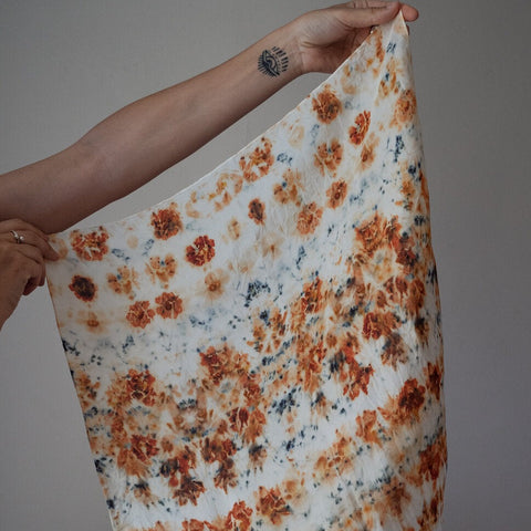WORKSHOP | Billynou | Make A Bundle Dyed Silk Scarf