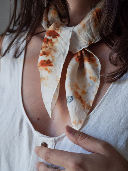 WORKSHOP | Billynou | Make A Bundle Dyed Silk Scarf