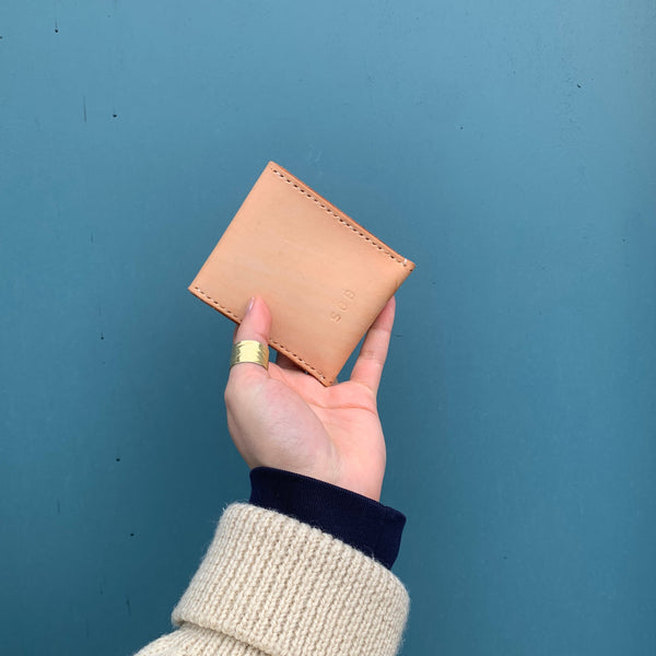 Leather Hand-Stitched Wallet by SGB