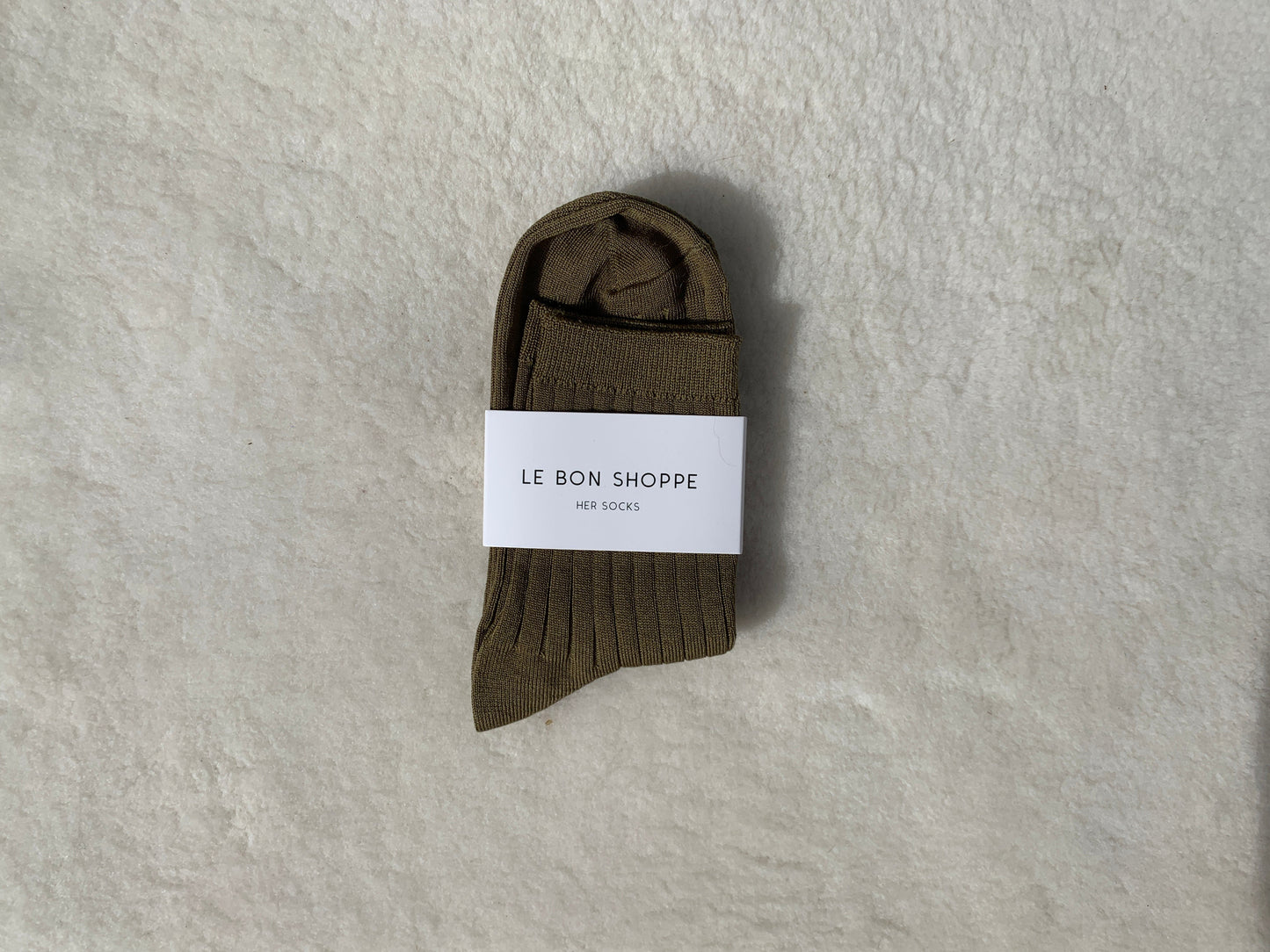her socks in pesto by le bon shoppe