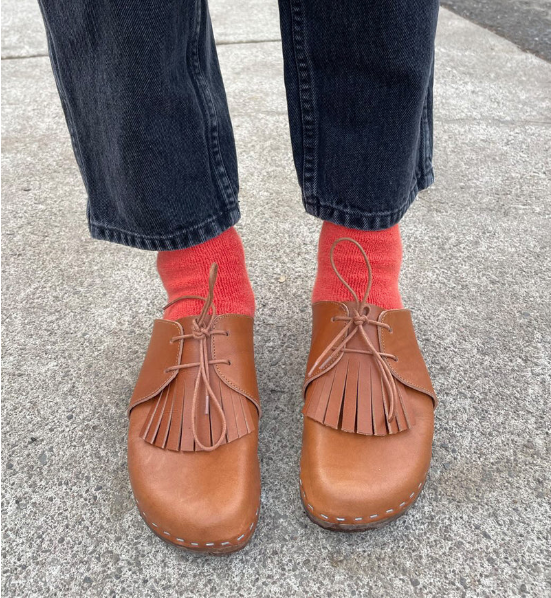 Cloud Socks in Cactus Flower