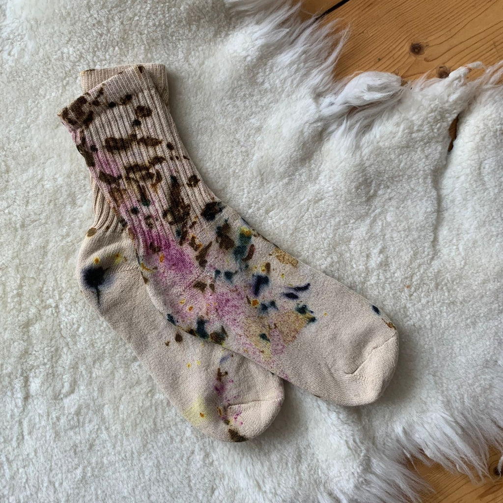 Bundle Dyed Cotton Crew Socks – KIT + CLOGS STUDIO