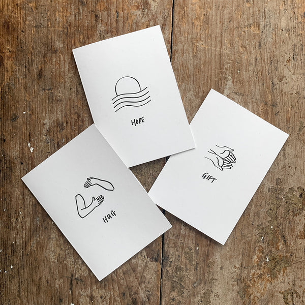 100% eco greetings cards