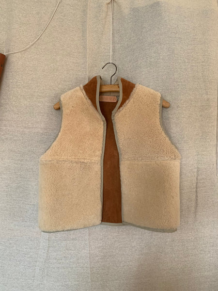 Handmade Sheepskin Waistcoat