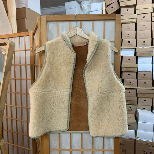 Handmade Sheepskin Waistcoat