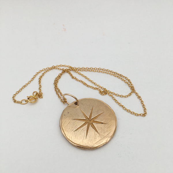 Seren Star Constellation Large Coin Necklace